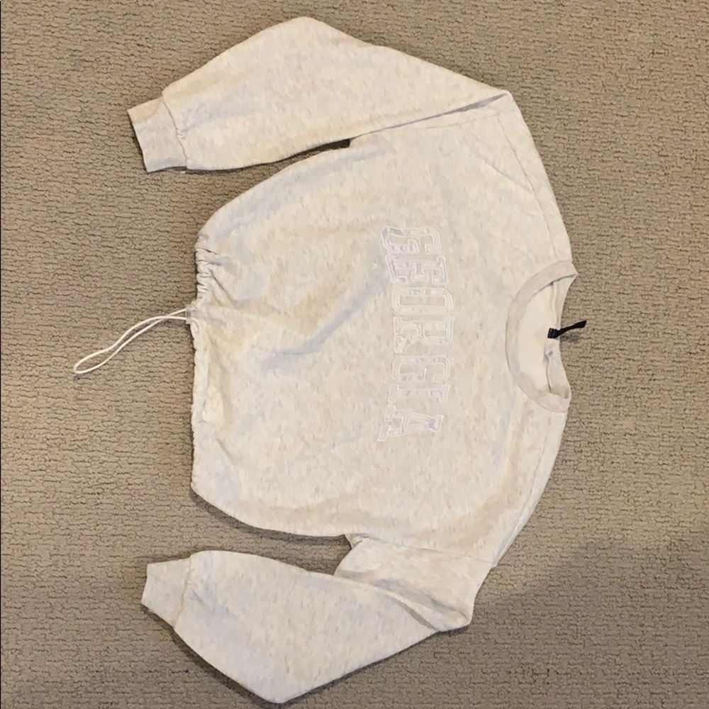 Cropped Georgia sweatshirt